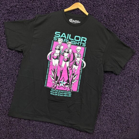 Sailor Starlights Group Members Sailor Moon Anime T-Shirt XL - Picture 3 of 4